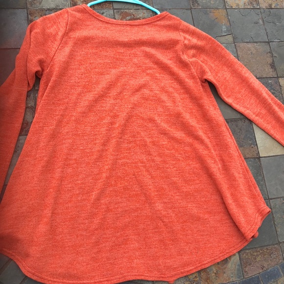 Orange flared shirt SJ company medium - Picture 3 of 8